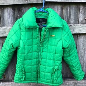 Vintage Makaveli Branded Puffer Bomber Jacket Coat